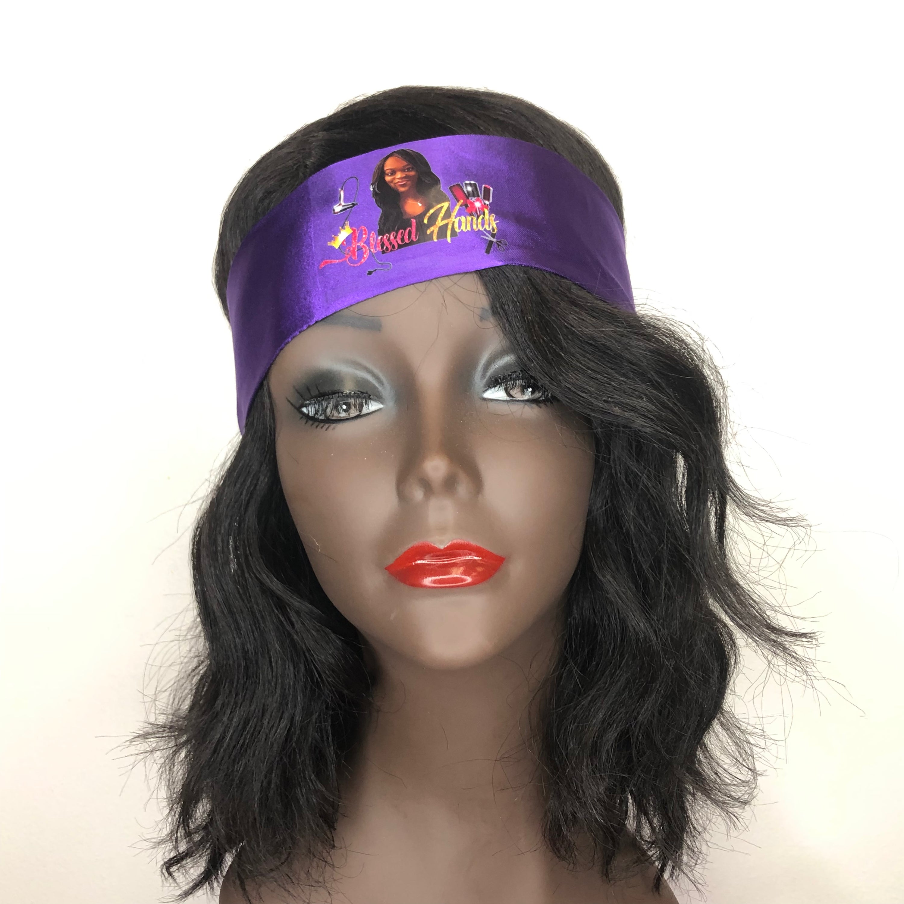 2 Head wrap get 1 free African Stretch Head Wrap Indian Hat Women Braid Hijab  main image 3